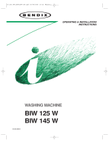 Tricity Bendix BIW145W User manual