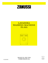 Zanussi FA605 User manual