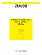 Zanussi FL402 User manual