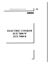 Zanussi ZCE7000W User manual