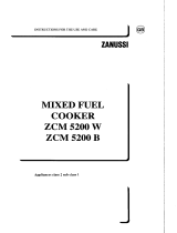 Zanussi ZCM5200W User manual