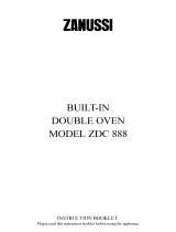 Zanussi ZDC888G User manual