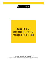 Zanussi ZDC888G User manual