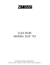 Zanussi ZGF782CX User manual