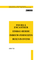 Zanussi ZHN721B User manual