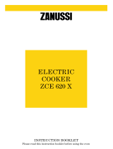 Zanussi ZCE620X User manual