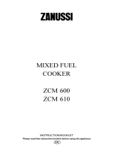 Zanussi ZCM 610 User manual
