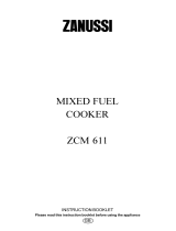 Zanussi ZCM 611 User manual