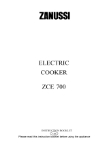 Zanussi ZCE700X User manual