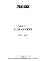 Zanussi ZCM630X User manual