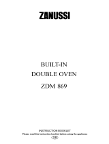 Zanussi ZDM869X User manual