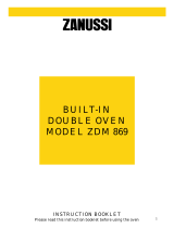 Zanussi ZDM869X User manual