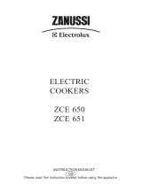 Zanussi-Electrolux ZCE650W User manual