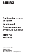 Zanussi ZOU668X User manual