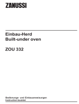 Zanussi ZOU332X User manual