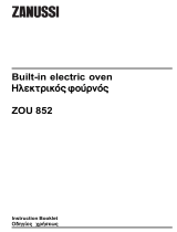 Zanussi ZOU852X User manual