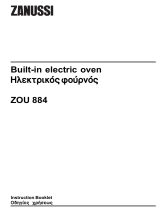 Zanussi ZOU884B User manual