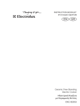 Electrolux EKC60353 User manual