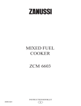 Zanussi ZCM6603W User manual