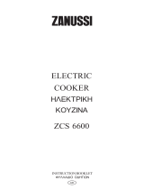 Zanussi ZCS6600W User manual