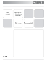 Zanussi ZOB471X User manual