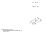 Electrolux 3531 WK-M User manual