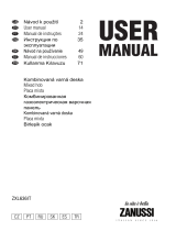 Zanussi ZXL636ITX User manual