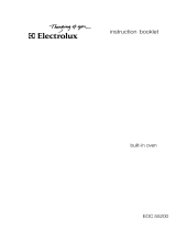 Electrolux EOC55200X User manual
