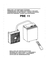 Electrolux PBE11 User manual