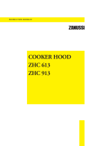 Zanussi ZHC913X User manual