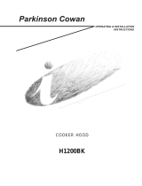 Parkinson Cowan H1200BK User manual