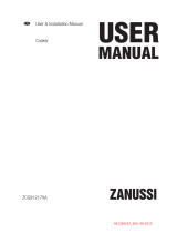 Zanussi ZCG91217XA User manual