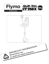 Flymo MULTITRIM CT250X User manual