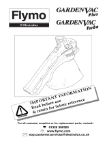 Flymo GARDENVAC 2500W TURBO User manual