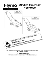 Flymo ROLLER COMPACT 4000 User manual
