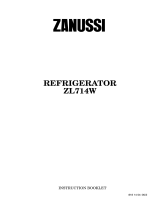 Zanussi ZL714W User manual