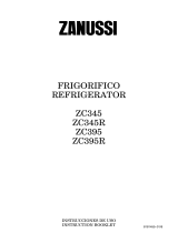 Zanussi ZC395 User manual
