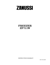 Zanussi ZF711W User manual