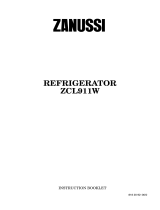 Zanussi ZCL911W User manual