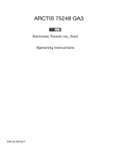 AEG ARCTIS 75248 GA1 User manual