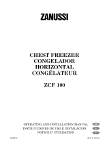 Zanussi ZCF100 User manual