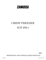 Zanussi ZCF270-1 User manual