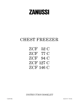 Zanussi ZCF146C User manual