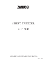Zanussi ZCF52C User manual