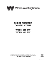 Westinghouse WCFH183BW User manual