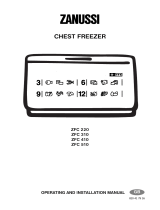 Zanussi ZCF510 User manual