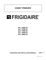 Frigidaire FC1822C User manual