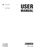 Zanussi ZFC328WBB User manual