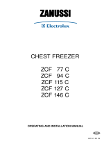 Zanussi-Electrolux ZCF77C User manual