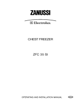 Zanussi-Electrolux ZFC35SI User manual